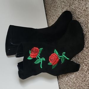 Betani Rose Heeled Booties